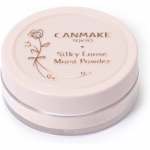 Canmake Silky Loose Moist Powder 01 Silky Beige Loose Powder Face Wash Off Moisturizing Powder Soap Off Fragrance Free UV Cut 1 x 1 01 Silky Beige
