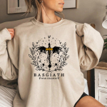 Neljanda tiiva dressipluus Basgiath War College'i dressipluus Naiste graafiline kapuuts Ratsaniku Quadrant Fantasy Reader Bookish Pullover Top L khaki