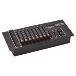 DMX-kontroller DMX 512 40 kanaliga lava DJ-valguskontroller DJ-valgustite jaoks peovalguseshowd disko 26x11x5.5cm must