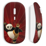 Juhtmeta hiir kung fu panda punane