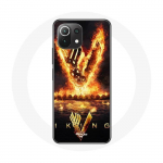 &Uuml;mbris Xiaomi Mi 11 Lite Vikings Series 6. hooaja logo V tulem&otilde;&otilde;k must taust