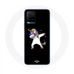 Coque pour Vivo Y21s 2021 / Y21 2021 Dab unicorn licorne