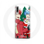 &Uuml;mbris Samsung Galaxy A70 Karma ja Nagisa Assassination Classroom Anime j&otilde;ulup&uuml;ha jaoks