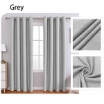 Jaapani stiilis kahepoolne &uuml;hev&auml;rviline linane pimendav perforeeritud kardin magamistoa jaoks elutuba r&otilde;du p&auml;ikesekaitsekardina kangas 100*130 hall