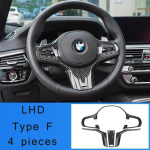 LHD BMW 5. seeria G30 G31 jaoks s&uuml;sinikkiust keskkonsooli k&auml;etoe katte hoiukast k&auml;igukangi positsioonipaneeli dekoratsioonikate autovaruosad Type F LHD