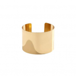 Naiste k&auml;ev&otilde;ru Liialdatud vintage punk Boho sile roostevabast metallist reguleeritav avatav mansett k&auml;ev&otilde;ru lai randme ehted Short kuldne