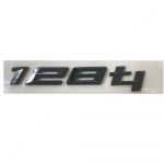 3D autot&auml;hed B/MW F40 116i 116d 118d 118i 120i 120d 128ti l&auml;ikivmust kirjaga embleem Logo m&auml;rgikleebis pagasiruumi tarvikud must