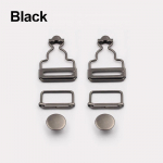 2 komplekti konksu tarvikud Riputusn&ouml;&ouml;bid Metallist traksidega klamber teksadele Pandla asendusp&uuml;ksid Gourd 2.8cm h&otilde;be