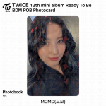 KAKS KORDA 12. minialbum valmis olema POB BDM JYP MP SW WM 10 versioon KPOP K-POP Momo - BDM (Photobook)