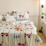 Korea Ins Style V&auml;rske Puhas Puuvillane T&auml;iskasvanute Laste Suvine Tekk Multikas Tr&uuml;kimasin Pestav 150*200cm