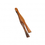 Puidust toidutangid Pika varrega BBQ grilli salati serveerimistangid eebenipuu v&auml;rvi libisemisvastased k&ouml;&ouml;gitangid majapidamistangid