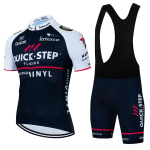2024 QUICK STEP Meeste Jalgratta kampsuni komplekt MTB Uniform Rattas&otilde;iduriietus Suvine hingav rattas&auml;rk Ropa Maillot Ciclismo XL