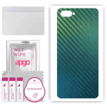 apgo Protective Skin Sticker for the back compatible with Realme C2s, Wrap Film, Foil, Vinyl - Pattern Carbon Chameleon CAKA1