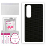 apgo Protective Skin Sticker for the back compatible with Xiaomi Mi Note 10 Lite, Wrap Film, Foil, Vinyl - Pattern Matrix