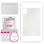 apgo Protective Skin Sticker for the back compatible with Doogee T20, Wrap Film, Foil, Vinyl - Pattern Matte Transparent