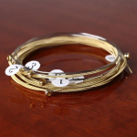 6tk/komplekt Rahvakitarri keel Akustiline vaskpuhkpilli kitarri keel Ballaad Kitarri tarvikud Asenduskeel kuld