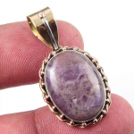 Looduslik Tiffany kivi 925 prooviga h&otilde;be kingitus kahev&auml;rviline ripats 1,25 L3A18