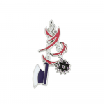 Manga Demon Slayer Kimetsu No Yaiba Moem&auml;rk Prossid Nupp Naistele Kleit Anime Rev&auml;&auml;rin&otilde;elad Seljakotid Aksessuaarid Himejima Kyoumei