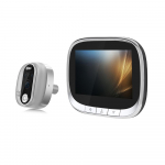 Nutikas uksekellakaamera 2,4 GHz WiFi-piilukaamera 4,3-tolline IPS-ekraan Tuya APP Wireless Night PIR h&otilde;be