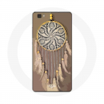 Coque pour Huawei P8 Lite Attrape R&ecirc;ve marron Capteur de R&ecirc;ves