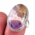 Looduslik Tiffany kivi v&auml;&auml;riskivi 925 prooviga h&otilde;be ehted s&otilde;rmus S.8 f9a94