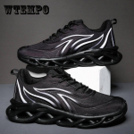 Black Blade meeste kingad libisemisvastased meeste sporditreeningud jooksutossud hingavad jooksmine 44 valge