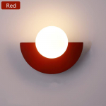Nordic Led seinavalgusti magamistoa &ouml;&ouml;lamp lihtsa v&auml;rviga loominguline elutuba vahek&auml;igu koridor &otilde;ppetuba kodu sisevalgustuslamp Warm White No Remote&200x150