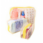 3tk/komplekt Home Travel L&auml;bipaistev meigikott Tualett-tarbed Kott Vannitarvikud Veekindel reisikosmeetikakott Vannitoa organiseerijad