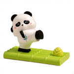 Mobiiltelefonihoidik Mobiilne alus Cartoon Panda Kerge ja vastupidav telefoniklambriga laud A