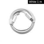 PD60W kiirlaadimisega IPhone 15 andmekaabel-c-t&uuml;&uuml;pi p&otilde;imitud kaabel, mis sobib Samsungi iPhone 15-seeria laadimiskaablitele 1M valge