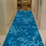 Luksuslikud koridori pikad vaibad jooksjale Esik Sinine kuldne žakaarmatt elutuba hotelli trepimatt libisemiskindel koduk&ouml;&ouml;gi vaip 60x200cm 23.6x78.7in