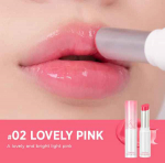 Rom&nd GLASTING MULTING BALSM, P&uuml;siv, Jumestus, Kbeauty, Korea kosmeetika, n&auml;idis #02 Lovey Pink