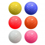 4 komplekti vahust golfipallid Harjutus golfipallid Realistic Feel Limited Lend Treening Sport Pall Elastsed vahtpallid sisetingimustes kasutamiseks