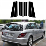 10 tk l&auml;ikivmust autoakna samba postid, mis sobivad Mercedes-Benzi R-klassi W251 2006-2013 autokleebiste jaoks