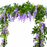 2 tk 1,8 m Wisteria kunstlill viinapuu luuderohi leht vanik rotangist stringlilled v&otilde;lts taimeleht rotangist v&otilde;ltslill 2pcs