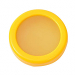 K&uuml;lmkapi hoiukonteiner Silikoonist puuviljade hoiukarp koos keeratava kaanega BPA-vaba kergesti puhastatav korduvkasutatav k&uuml;lmik, puuvili, v&auml;rskelt s&auml;iliv karp roheline