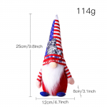 Iseseisvusp&auml;eva uus jumalanna Rudolph nuku kaunistus rekvisiidid B-8*12*25cm