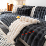 Libisemiskindel diivan r&auml;tik Koer Lemmik Diivanipadi Talvine Paks Pl&uuml;&uuml;s nurgadiivani kate Sektsiooniline Chaise Longue Diivanimatt Mitme suurusega 45cm pillowcase 1 pcs