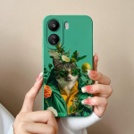 Uus koomiksimustriga kate Xiaomi Redmi 12 13 13C K60 Ultra K70 Note 13 Pro Bumper Anti Drop Liquid Pehme Silikoonist Pretty Phone Case Shell jaoks Redmi jaoks Redmi 13 4G