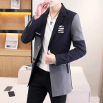 Meeste V-kaelusega &auml;ri&uuml;likond, &otilde;mmeldud v&auml;rvilised n&ouml;&ouml;bid, mantel vabaaja &otilde;huke tuulejakk Trend Parka kevad ja s&uuml;gis L lilla