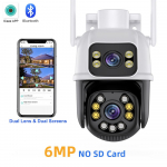 8MP WiFi-valvekaamerad v&auml;listingimustes veekindel juhtmevaba turvakaamera AI inimtuvastus Dahua CCTV IP-kaamera &ouml;&ouml;n&auml;gemine 6MP NO Card