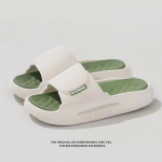 Paksu tallaga sandaalid meestele, libisemisvastased kodusussid paaridele, rannasussid meestele 36-37 must