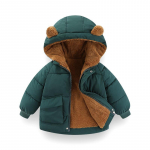 Beebi sulejope S&uuml;gis- ja talvine laste sulejope poistele ja t&uuml;drukutele Korea stiilis soe puuvillane jope 90cm roheline