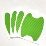 4 tk/komplekti auto kujundamise liistud auto ukse kleebis s&uuml;sinikkiust kriimustuskindel kate Auto k&auml;epideme kaitsekile osad 4PCS punane