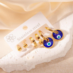 Euroopa ja Ameerika moodne isiksus Ripsmed Silmad K&otilde;rvar&otilde;ngad Komplekt Punk stiilis Disain Armas ja lahe ni&scaron;&scaron; Titaanist terasest k&otilde;rvar&otilde;ngad