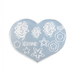 Silikoonist k&uuml;&uuml;nekunst K&auml;sit&ouml;&ouml;vormid DIY k&uuml;&uuml;net&ouml;&ouml;riistad tarvikud k&uuml;&uuml;nte nikerdusvormid silikoonmaterjal k&uuml;&uuml;nte kaunistamiseks 4