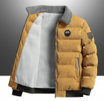 Talvine pl&uuml;&uuml;s ja paksu rev&auml;&auml;riga velvetist jope meeste noortele soe jope Urban jope M must