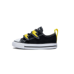 Converse Chuck Taylor All Star EasyOn Madalad TD Elektriline Pikne Beebi Tossud Must Kuldne-P&auml;&auml;suke A08376C 23