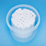 100 tk &uuml;hekordselt kasutatav huulet&auml;toveering Nahka venitav puuvillane pulk karbiga poolp&uuml;simeigi huule tikandid p&otilde;sepuna taastamiseks