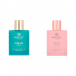 Bella Vita Luxury Fresh Unisex EDT & Rose EDP parf&uuml;&uuml;mide kombinatsioon, pakis 2 esmaklassilist kauakestvat l&otilde;hnal&otilde;hna meestele ja naistele W, 100 ml iga